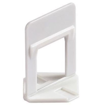 Afbeeldingen van Raimondy levelling system (RLS) clip wit voeg 1.5mm tegel 12-20mm 400st