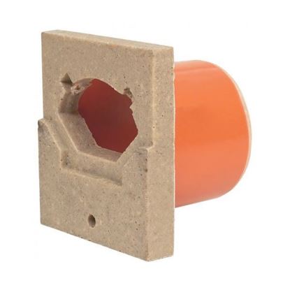 Image de Aco Self Euroline eindplaat incl PVC uitloop 110 mm