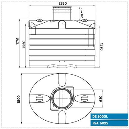 Image de Regenwaterput 5000l premium