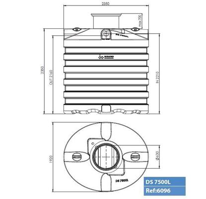 Image de Regenwaterput 7500l Premium