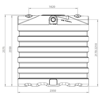 Image de Regenwaterput 7500l budget