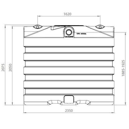 Image de Regenwaterput 6000l budget