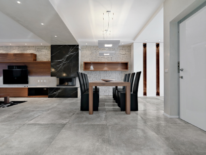 Image de Victoria Mid Grey 80x80 cm Vloertegel