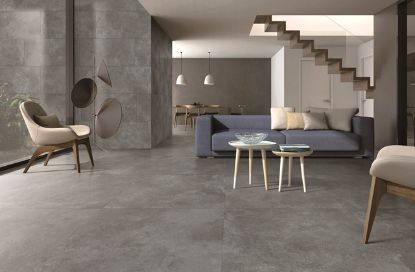 Image de Victoria Dark Grey 80X80 Vloertegel
