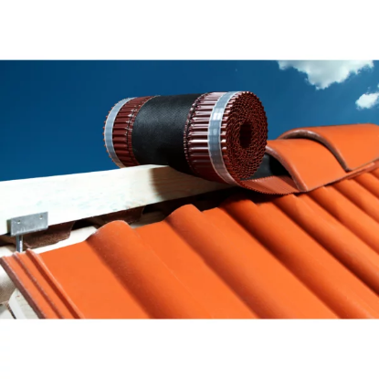 Image de Plaklood  Alu zelfklevend 450mm 5m Rood