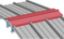 Picture of Profielplaat hulpstuk Antraciet Nok 2-delig Scharnier GS40