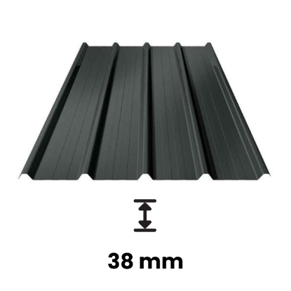 Image de Dakplaat Antraciet GS40 - 3m